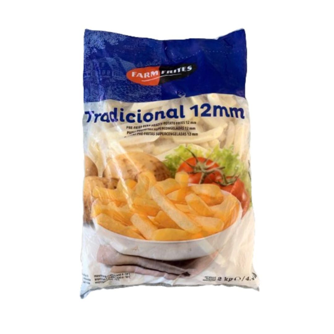 Papa Prefrita Farm Frites 12mm 2 kg