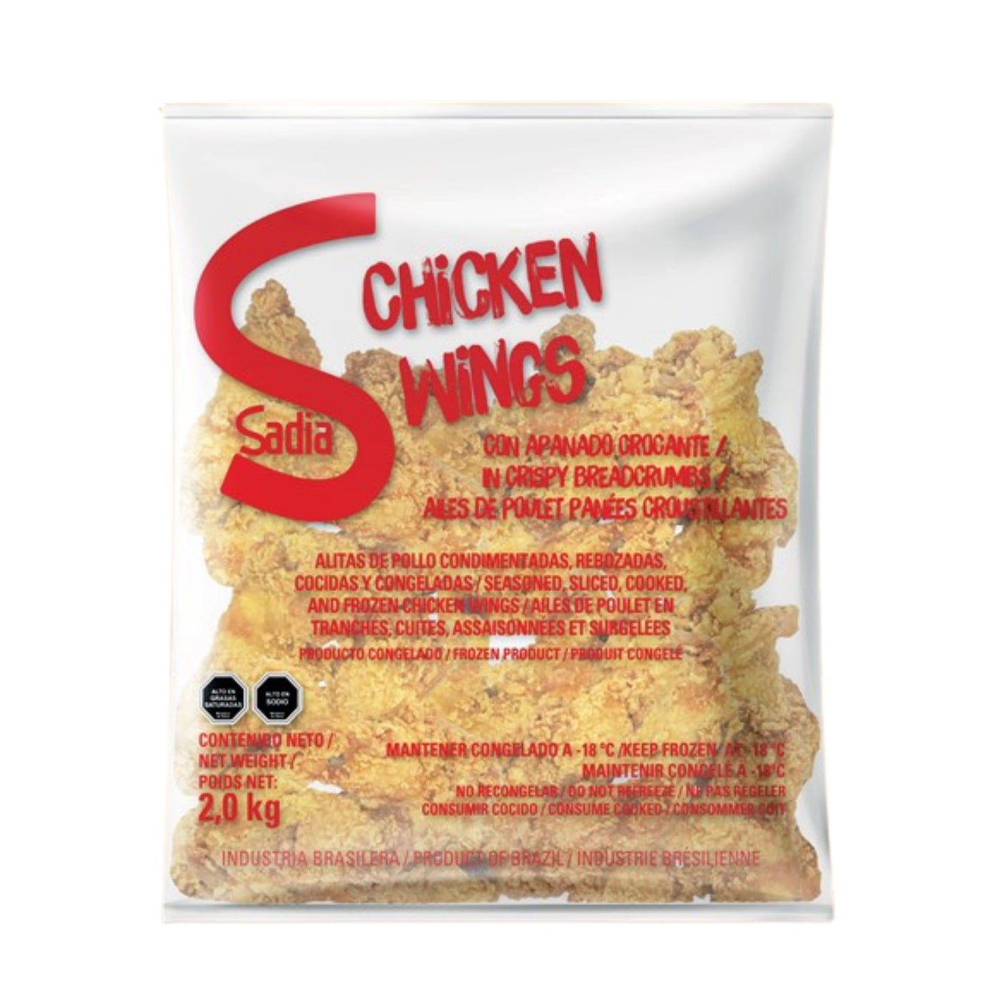 Alitas de Pollo Sadia 2 kg