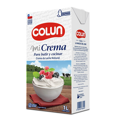 Crema para Batir Colun 1 L