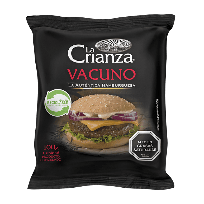 Hamburguesa La Crianza 100 gr x 10