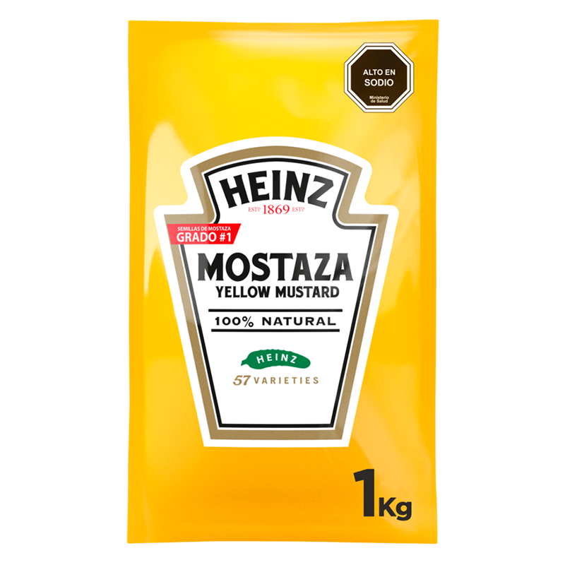 Mostaza Heinz 1 Kg
