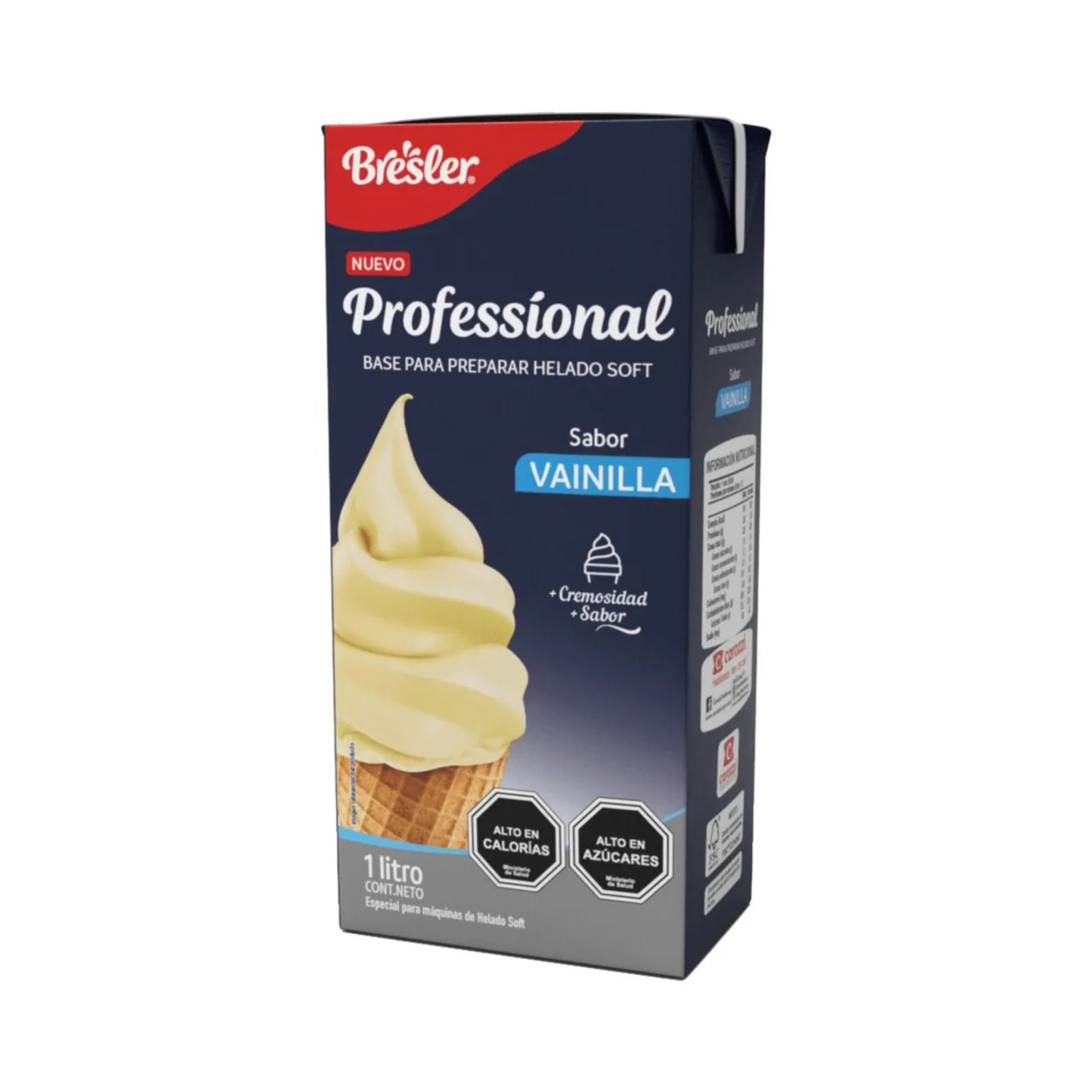 Base Helado Soft Vainilla Bresler 1 L