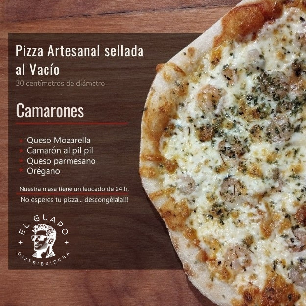 Pizza Artesanal Camarones
