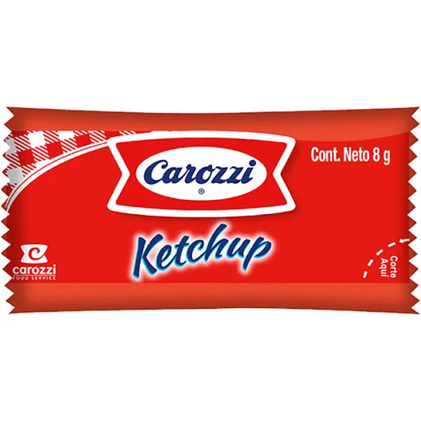 Ketchup Carozzi Sachet 8 gr x 500 un