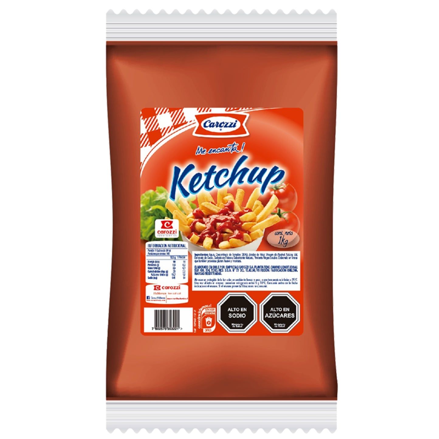 Ketchup Carozzi 1 kg