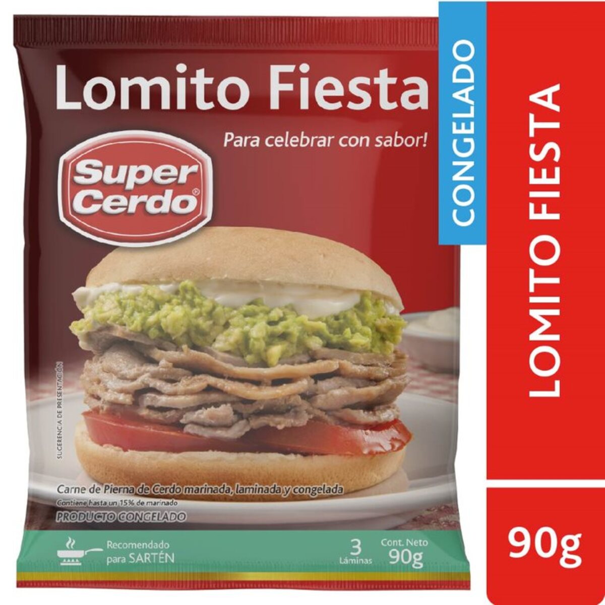 Lomito Fiesta Super Cerdo 90 gr