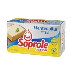 Mantequilla sin Sal Soprole 1 kg