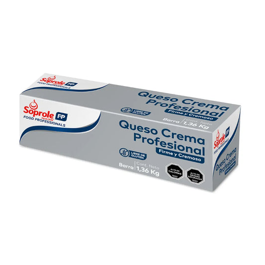 Queso Crema Profesional Soprole 1.36 kg