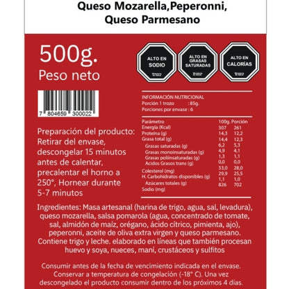 Pizza Artesanal Pepperoni