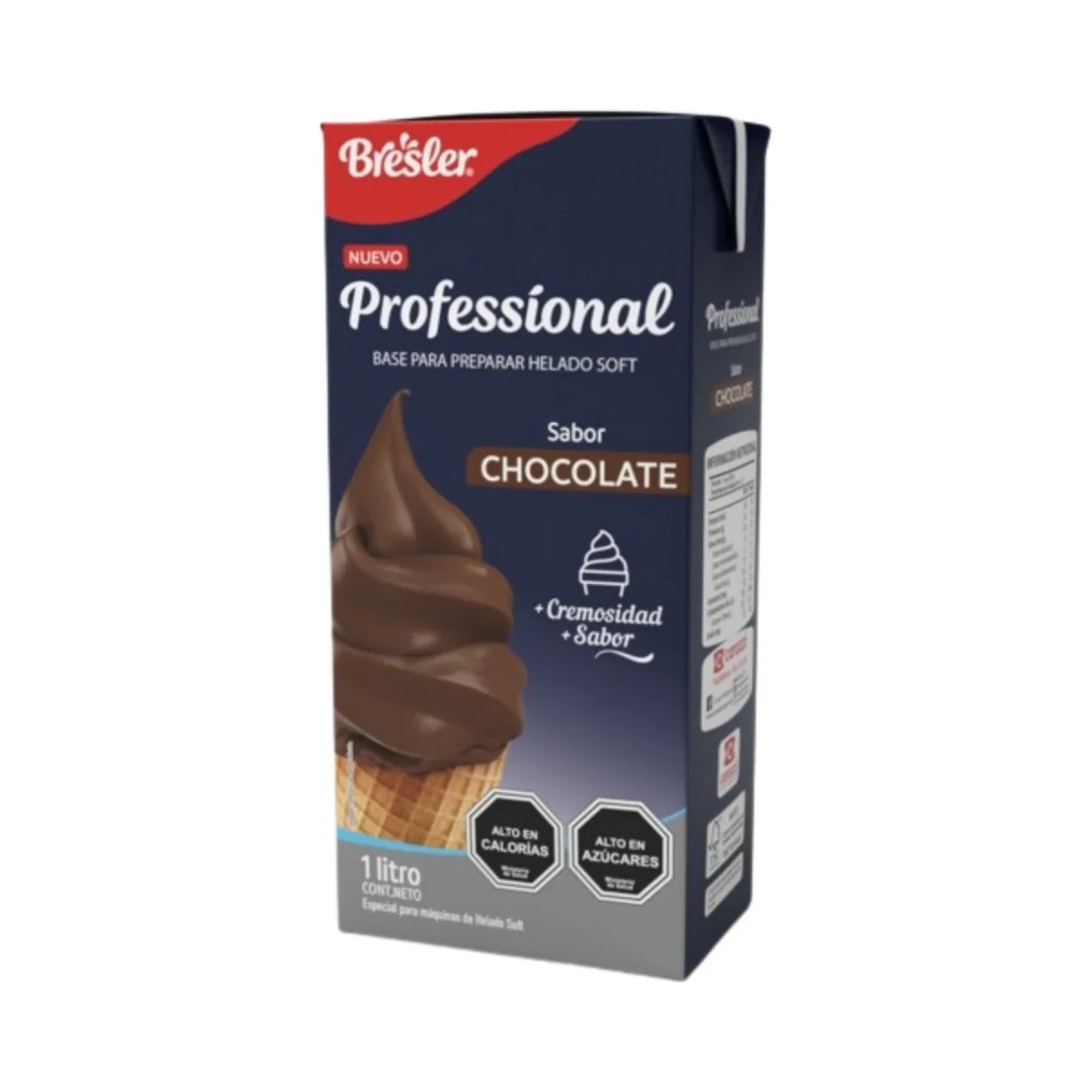 Base Helado Soft Chocolate Bresler 1 L