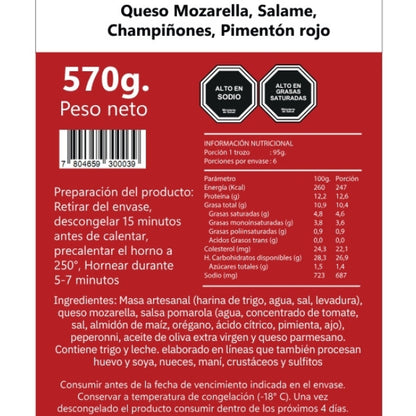 Pizza Artesanal Salame