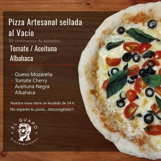 Pizza Artesanal Tomate / Aceituna