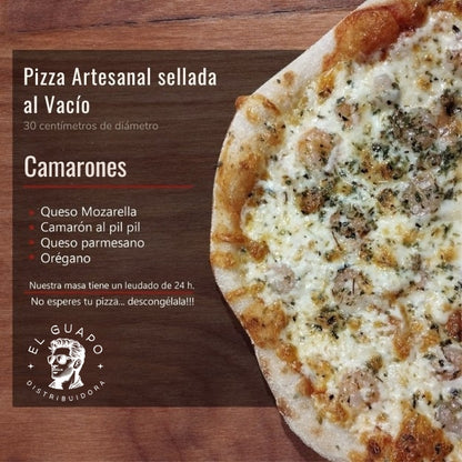 Pizza Artesanal Camarones