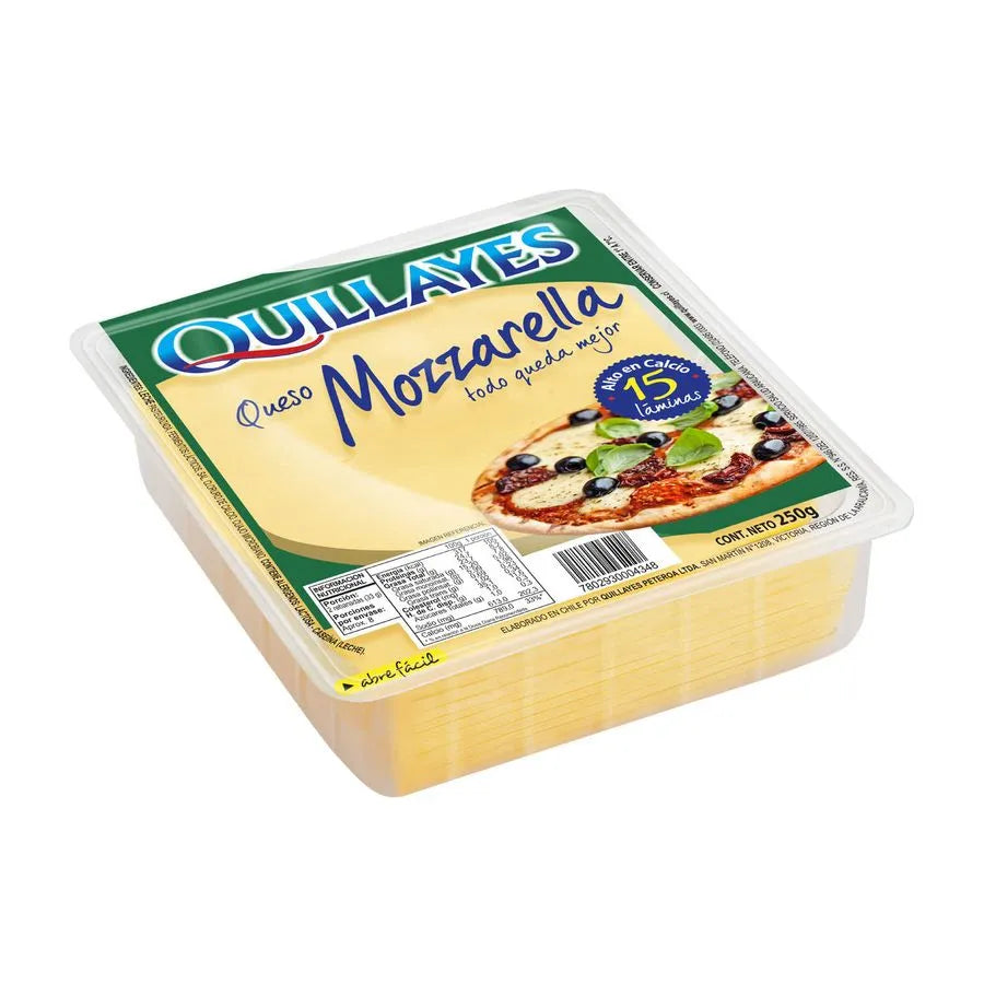 Queso Mozzarella Quillayes 250 gr
