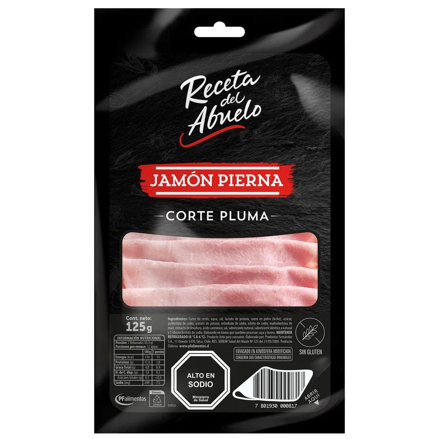 Jamón Pierna Pluma Receta del Abuelo 125 gr